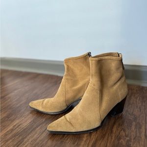 Heeled cowboy ankle boots - Zara - 6.5